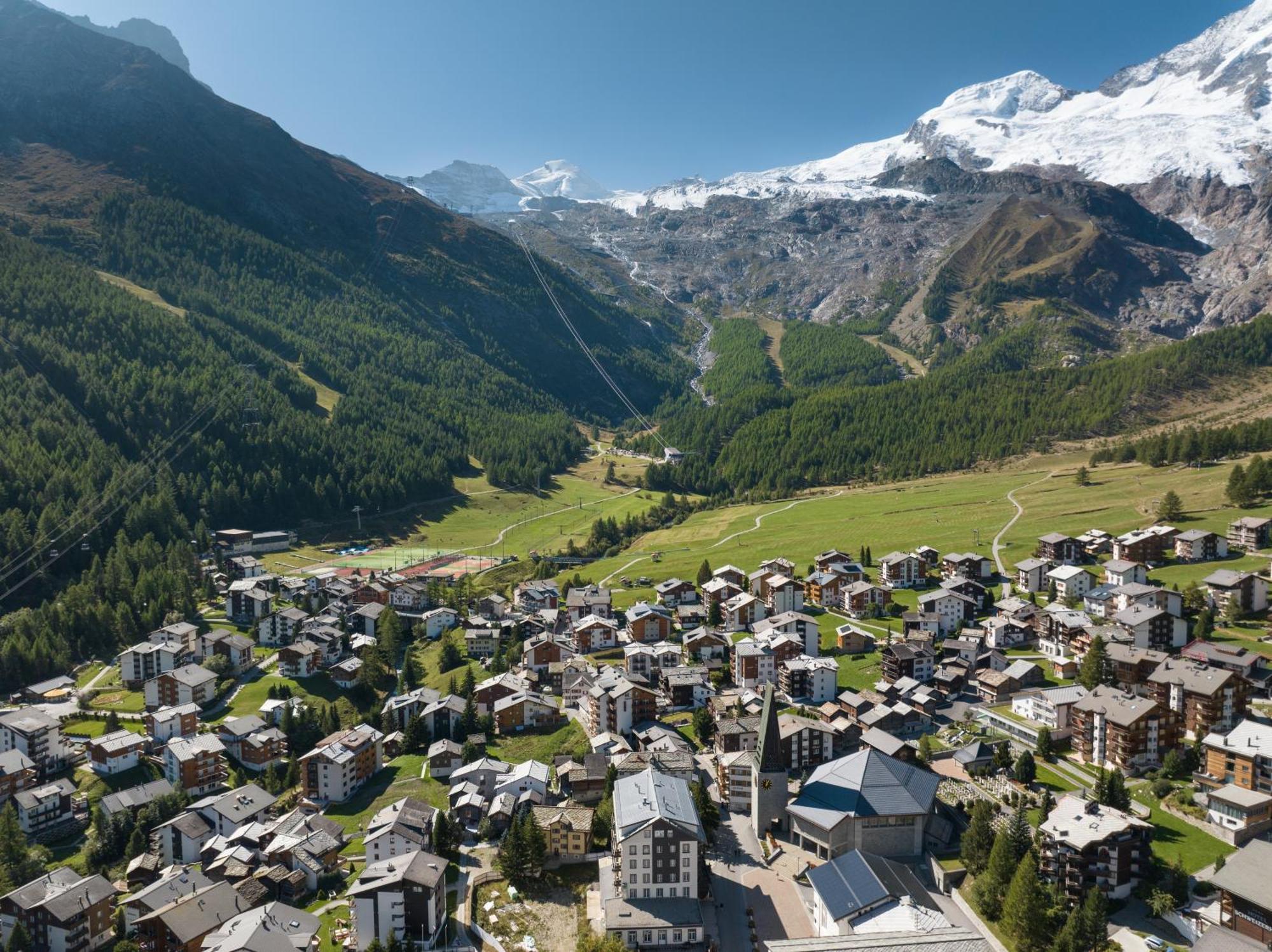 Walliserhof Grand-Hotel&Spa Relais&Châteaux Saas-Fee Exterior foto